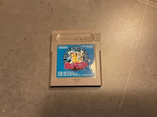 ポケットモンスター　ブルーver ソフトのみ