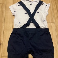 フォーマルにも◎✨ベビー半袖ロンパース✨ネクタイ付き✨の画像