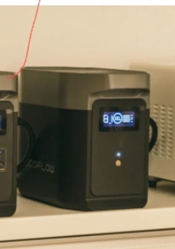 未開封　ポータブル電源 エコフロー EcoFlow DELTA delta デルタ 2 専用 エクストラバッテリー