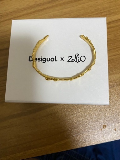 Desigual x Zaloゴールドバングル