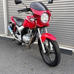5476.実走行1076km CBF125 リアライズマフラー、ビキニカウル　千葉県柏市　即日配送、自走引き取りも可能の画像