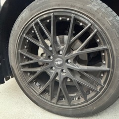 19インチタイヤホイール４本セットの画像