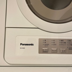 【美品】パナソニック 衣類乾燥
機 6.0kg NH-D603 2025年製の画像