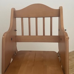 子供 椅子 木 キッズチェア２つの画像