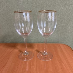 アフタヌーンティー　ワイングラス2個セットの画像