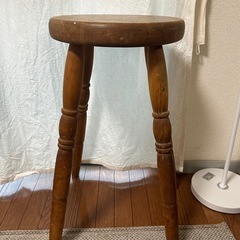 【受付中】ビンテージ スツール ハイチェアの画像