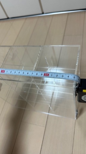 アクリルショーケース 3×3マス 25cm角 8cm仕切り
