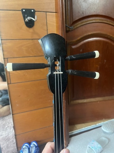 本革三線売り
