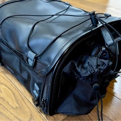 TANAX MOTOFIZZ ミニフィールドシートバッグ MFK-100 ブラックの画像