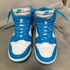 NIKE ナイキ ダンクハイ　ブルーホワイト
の画像