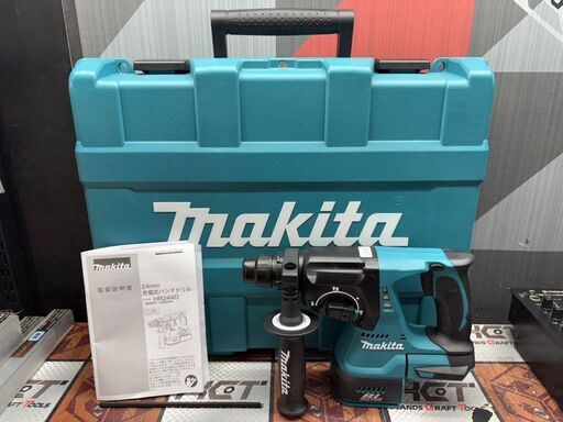 【中古】マキタ Makita HR244DZK 24mm充電式ハンマドリル【ハンズクラフト佐賀】 中古】マキタ Makita HR244DZK 24mm充電式ハンマドリル 本体＋ケース