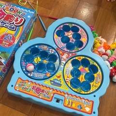 お魚釣りゲームの画像