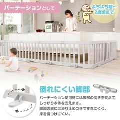 リッチェルベビーサークル、ゲート8枚セットの画像