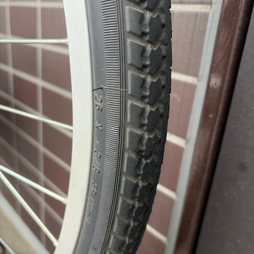 グレー自転車