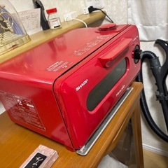 多機能オーブン　レッドの画像