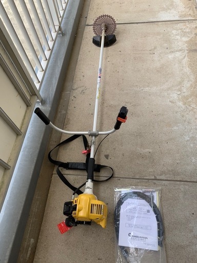 草刈り機　受け渡し先決定済　丸山製作所