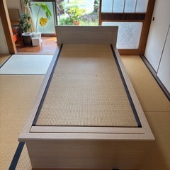 ニトリ　シングル畳ベッドの画像