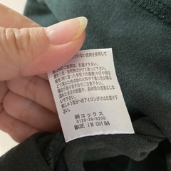 kappaダークグリーンTシャツ　Lサイズの画像