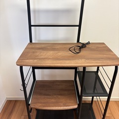 NOCEレンジラック　キャスター付きの画像