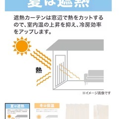 【お引き渡し日は5/1、5/2】カーテン100×200《1組》の画像
