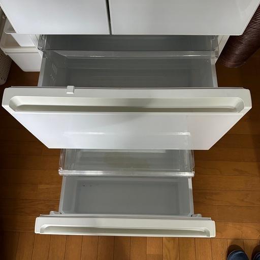 ☀️　Panasonic  5ドア　冷蔵庫　411L  NR-E431GVL-W（2016年製）  