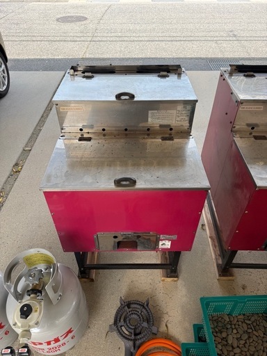 アサヒサンレッド AY-1000 石焼きいも機　2台セット