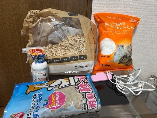 【値下げ】ハムスターゲージ   グラスハーモニー600ほか
