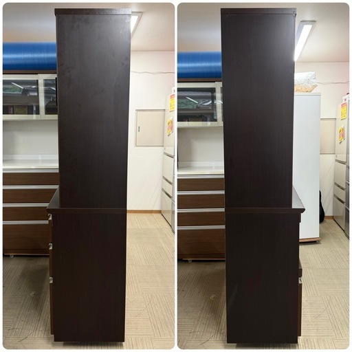 収納家具 【お買い得‼️】定価24万♪ 松田家具 118cm幅キッチンボード