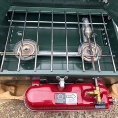 コールマン　2口　コンロ　COLEMAN COMPACT GAS STOVE TWO BURNERの画像