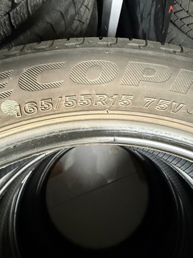 165/55R15 エコピア EP150 4本セット(最終値下げ)