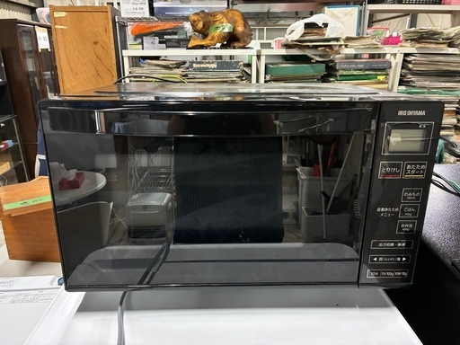【ジモティ来店特価！！】電子レンジ　アイリスオーヤマ　IMB-FV1801　2020　J-250192 アイリスオーヤマ 電子レンジ IMB-FV1801 2020年製 (あまとう) 床波の