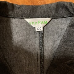 anyFAM子供用式服120の画像