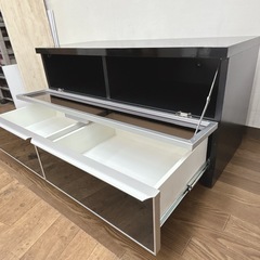 【🐤買取市場 柴田店】 I743 🌈 テレビボード ローボード ⭐ クリーニング済の画像