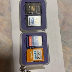タイトル】 8GB SDカード 4枚セット（SanDisk・Toshiba・Panasonic・Eye-Fi WiFi対応）
の画像