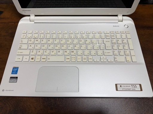 TOSHIBA DYNABOOK/ノート/HDD 500GB/第5世代Core i3/メモリ4GB RAM