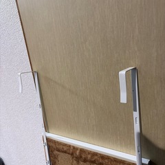 ドア掛け全身鏡　（白）の画像