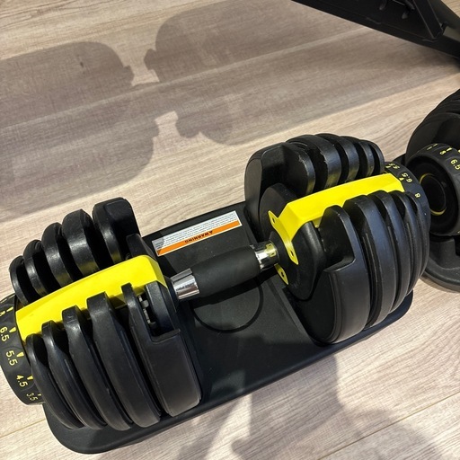 可変式ダンベル 24kg×2個 ＆ インクラインベンチ セット 可変式ダンベル24kg 2個インクラインベンチセット (不用品お渡し) 小川