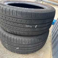 タイヤ2本 215/50R17 日産リーフなど ダンロップ エナセーブの画像
