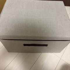 布製の　収納BOX 4個　小物収納の画像