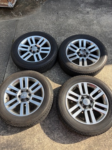FJクルーザー　純正タイヤホイール　4本　245/60R20 ブリヂストン