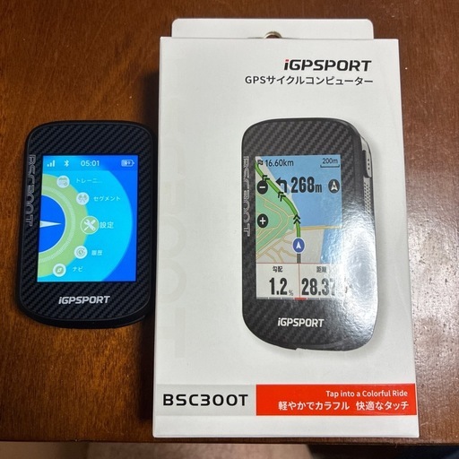 iGPSPORT BSC300T サイクルコンピューター 中古2025年10月 iGPSPORT GPSサイクルコンピューター BSC300T (にじパパ) 首里のロード