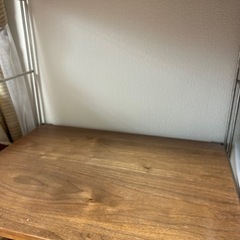 無印良品　ステンレスユニットシェルフの画像