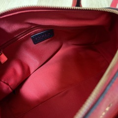 FURLA 赤　バッグの画像