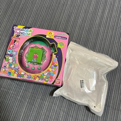 たまごっちパラダイス　ピンクランド　ケース付き