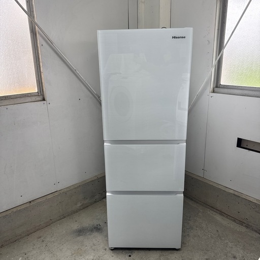 Hisense ノンフロン冷凍冷蔵庫 HR-GC28E2W ハイセンス 3ドア冷凍冷蔵庫