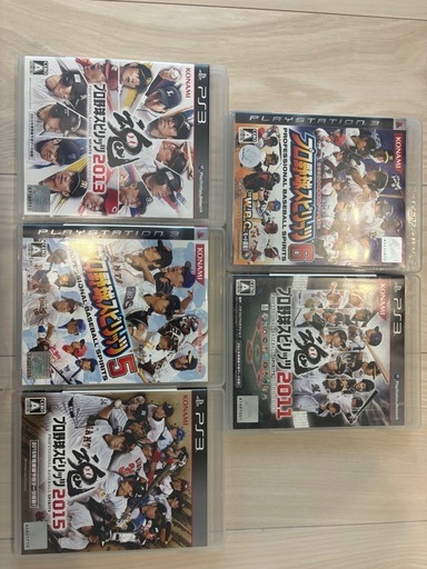 PS3本体とプロスピカセット (マカロン) 西富井のテレビゲーム《PS3》の