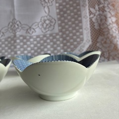 花形十草柄小鉢　5客揃の画像