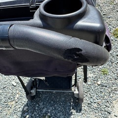 2人乗りベビーカー➕レインカバーの画像