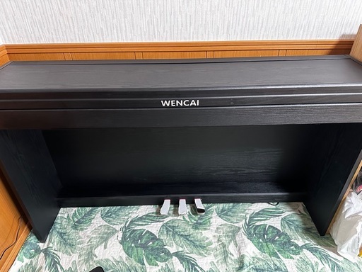2025.12月購入【WENCAI電子ピアノ BL-8820】 椅子付き