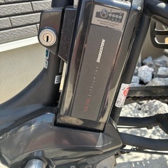 ブリヂストン　2人乗せ電動自転車の画像